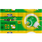Пластины от комаров Nadzor, 10 шт