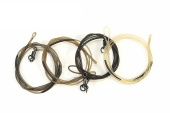 Поводок Korda Safezone Leader Ring Swivel 30lb Clay KSZ22