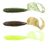 Твистеры съедоб. искусст. LJ Pro Series CRUSHER GRUB 4,5in