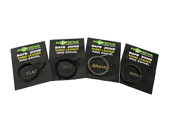 Поводок Korda Safezone Leader Ring Swivel