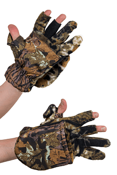 Перчатки Хольстер Охотника-рыбака утепленные